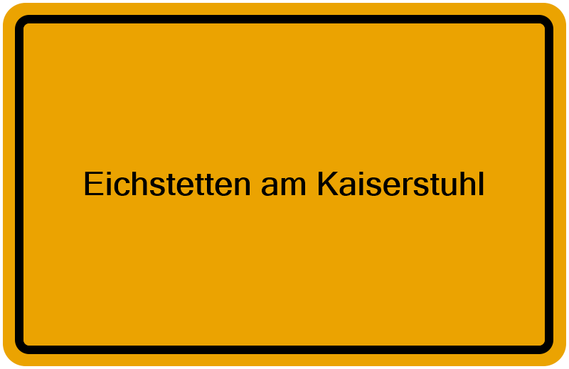 Handelsregisterauszug Eichstetten am Kaiserstuhl